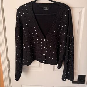 Dressed In LALA Cropped Diamond Sweater